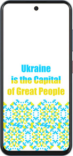 Силиконовый чехол Ukraine для ZTE Nubia V70 - 5283u-4083 изображение 