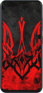 Силиконовый чехол Герб Украины v2 для ZTE Nubia V70 - 5312u-4083 изображение 