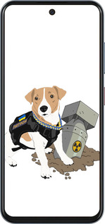 Силиконовый чехол Патрон v2 для ZTE Nubia V70 - 5321u-4083 изображение 