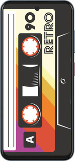 Силиконовый чехол Кассета с90 v4 для ZTE Nubia V70 - 5532u-4083 изображение 