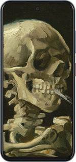 Силиконовый чехол Винсент Ван Гог. Череп для ZTE Nubia V70 - 5544u-4083 изображение 