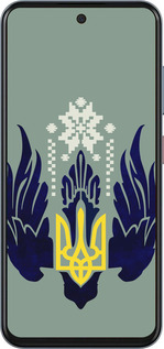 Силиконовый чехол Тризуб с крыльями для ZTE Nubia V70 - 5640u-4083 изображение 