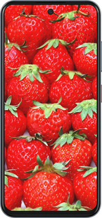 Силіконовий чехол Полуниця для ZTE Nubia V70 - 6020u-4083 изображение 