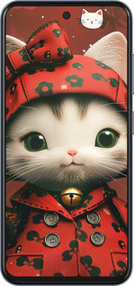 Силиконовый чехол Sweet Hello Kitty для ZTE Nubia V70 - 6035u-4083 изображение 