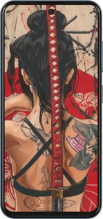 Силиконовый чехол Тайна катаны для ZTE Nubia V70 - 6074u-4083 изображение 