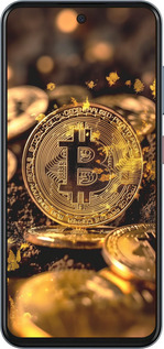 Силіконовий чехол Золота лихоманка біткойна для ZTE Nubia V70 - 6089u-4083 изображение 