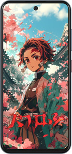 Силиконовый чехол Tanjiro Kamado для ZTE Nubia V70 - 6132u-4083 изображение 