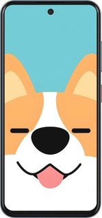 Силіконовий чехол Корги для ZTE Nubia V70 - 6280u-4083 изображение 