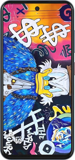 Силиконовый чехол Скрудж 2 для ZTE Nubia V70 - 6285u-4083 изображение 