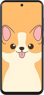 Силиконовый чехол Милый пес для ZTE Nubia V70 - 6296u-4083 изображение 