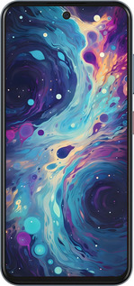 Силиконовый чехол Арт акварель для ZTE Nubia V70 - 6329u-4083 изображение 