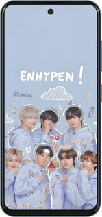 Силиконовый чехол Энхайпен для ZTE Nubia V70 - 6362u-4083 изображение 