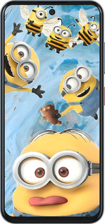 Силиконовый чехол Миньоны для ZTE Nubia V70 - 6386u-4083 изображение 