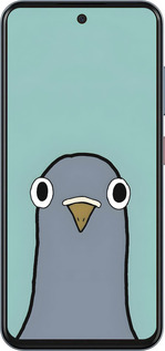 Силиконовый чехол Голубь для ZTE Nubia V70 - 6388u-4083 изображение 