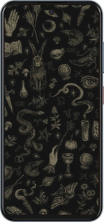 Силіконовий чехол Містичний колаж з травами та магічні символи для ZTE Nubia V70 - 6428u-4083 изображение 