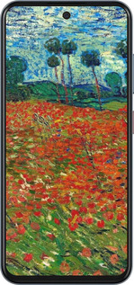 Силіконовий чехол Вінсент Ван Гог-Макове поле для ZTE Nubia V70 - 6466u-4083 изображение 