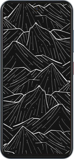 Силиконовый чехол С изображением Темных гор для ZTE Nubia V70 - 6489u-4083 изображение 