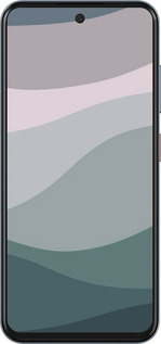 Силіконовий чехол З фіолетовим та бірюзовим ретро-стилем та хвилями для ZTE Nubia V70 - 6533u-4083 изображение 