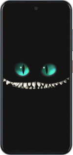 Силиконовый чехол Чеширский кот для ZTE Nubia V70 - 689u-4083 изображение 