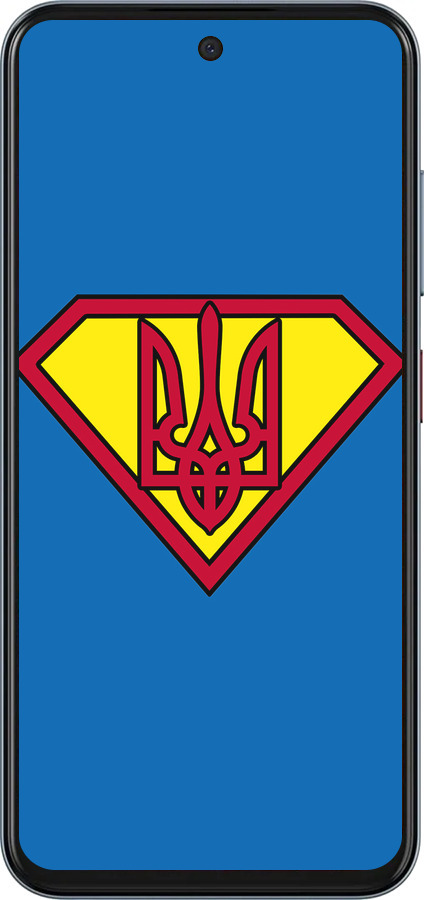 Силиконовый чехол Супер Тризуб для ZTE Nubia V70 - 1164u-4083 изображение 