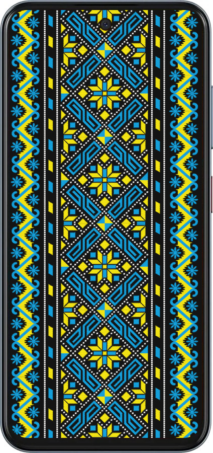 Силиконовый чехол Вышиванка 39 для ZTE Nubia V70 - 1173u-4083 изображение 