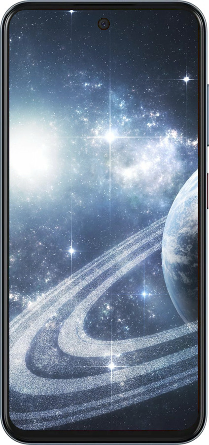 Силиконовый чехол Кольца Сатурна для ZTE Nubia V70 - 173u-4083 изображение 