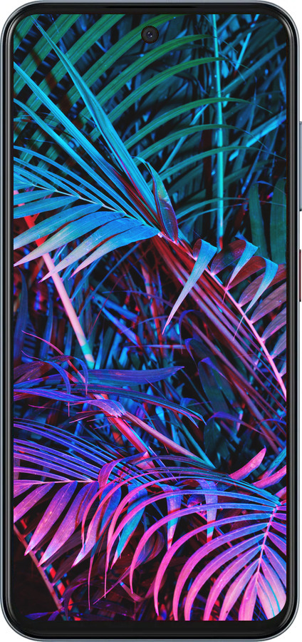 Силіконовий чехол Папороть під ультрафіолетом для ZTE Nubia V70 - 4069u-4083 изображение 