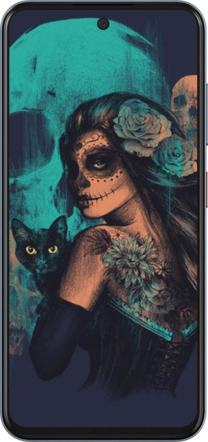 Силіконовий чехол Fantasy girl для ZTE Nubia V70 - 4133u-4083 изображение 