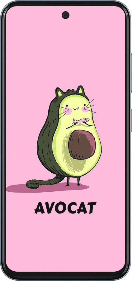 Силиконовый чехол Avocat для ZTE Nubia V70 - 4270u-4083 изображение 