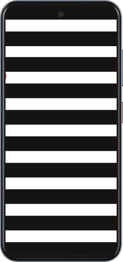 Силиконовый чехол Черно-белые полосы для ZTE Nubia V70 - 4461u-4083 изображение 