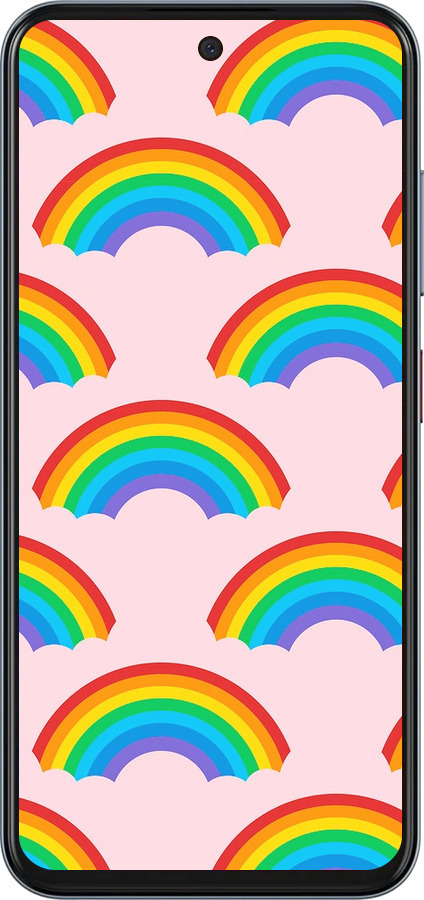 Силіконовий чехол Rainbows для ZTE Nubia V70 - 4478u-4083 изображение 
