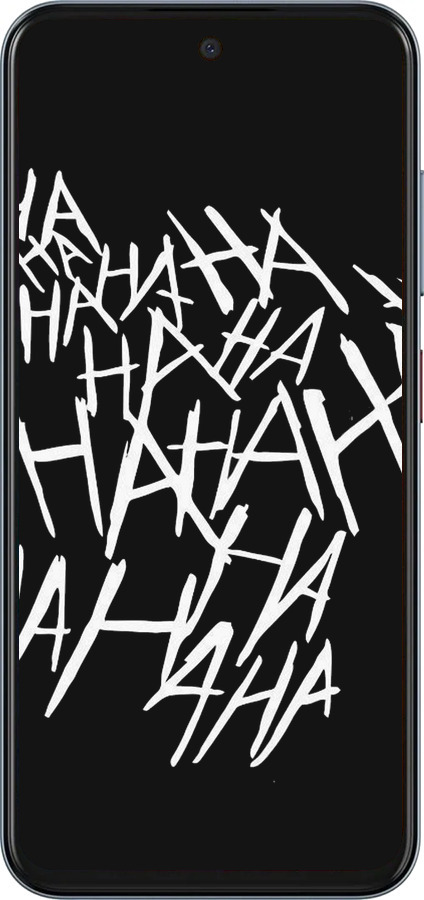 Силиконовый чехол joker hahaha для ZTE Nubia V70 - 4509u-4083 изображение 