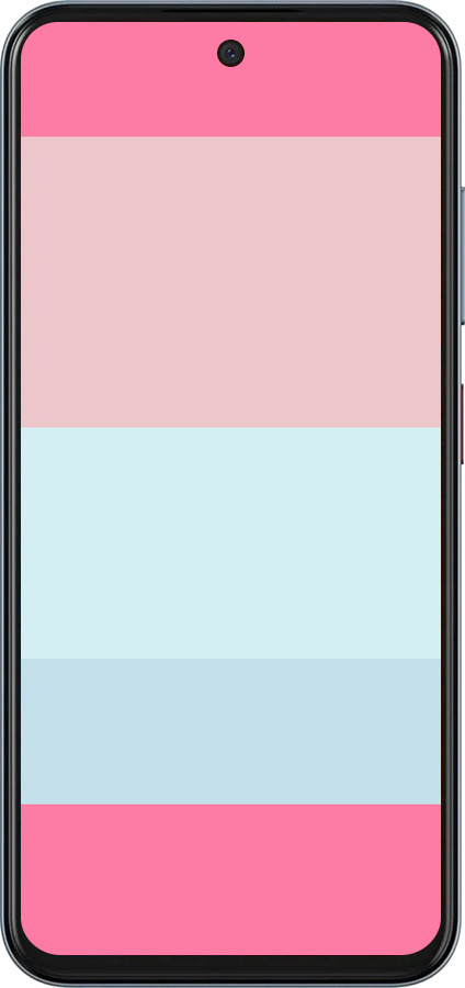 Силіконовий чехол Смуги1 для ZTE Nubia V70 - 4589u-4083 изображение 
