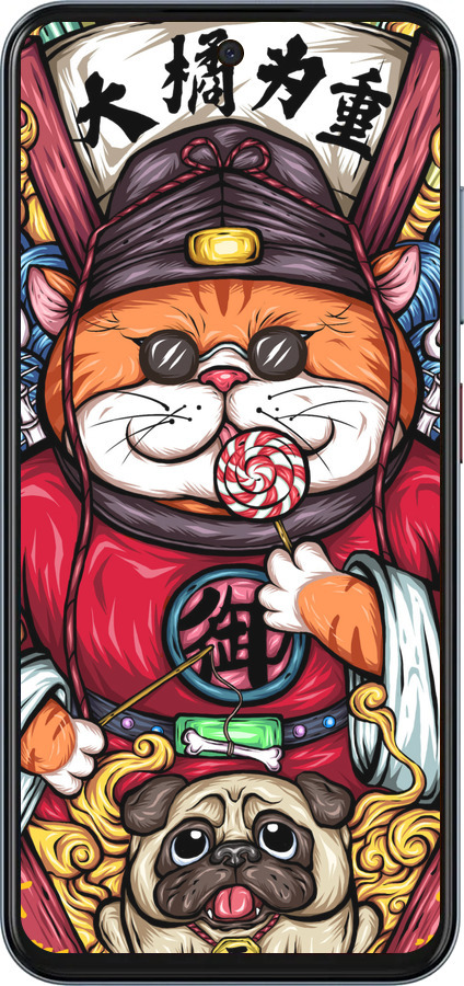 Силиконовый чехол № 5341 для ZTE Nubia V70 - 5341u-4083 изображение 