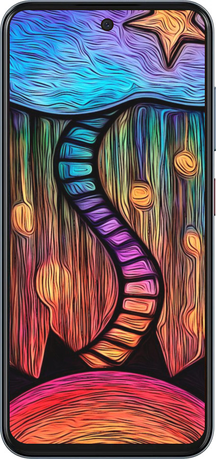 Силиконовый чехол № 5390 для ZTE Nubia V70 - 5390u-4083 изображение 