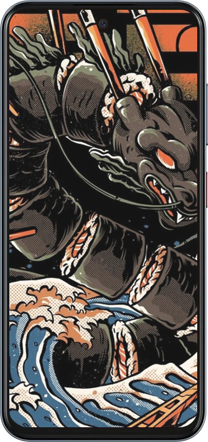 Силиконовый чехол № 5402 для ZTE Nubia V70 - 5402u-4083 изображение 