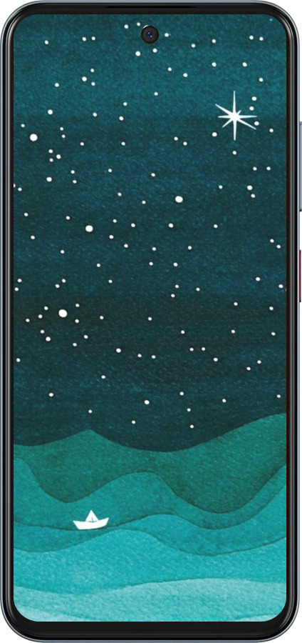 Силиконовый чехол № 5412 для ZTE Nubia V70 - 5412u-4083 изображение 