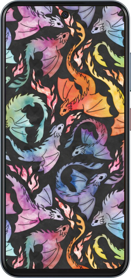 Силіконовий чехол № 5416 для ZTE Nubia V70 - 5416u-4083 изображение 