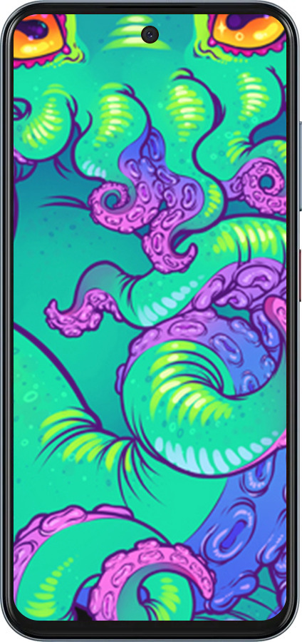 Силиконовый чехол № 5427 для ZTE Nubia V70 - 5427u-4083 изображение 