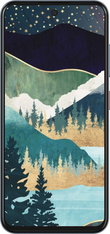 Силиконовый чехол № 5429 для ZTE Nubia V70 - 5429u-4083 изображение 