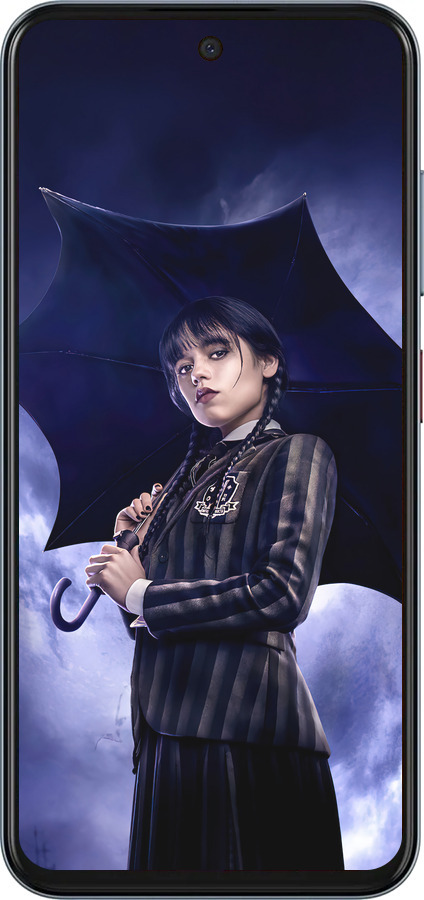 Силиконовый чехол Wednesday v2 для ZTE Nubia V70 - 5516u-4083 изображение 