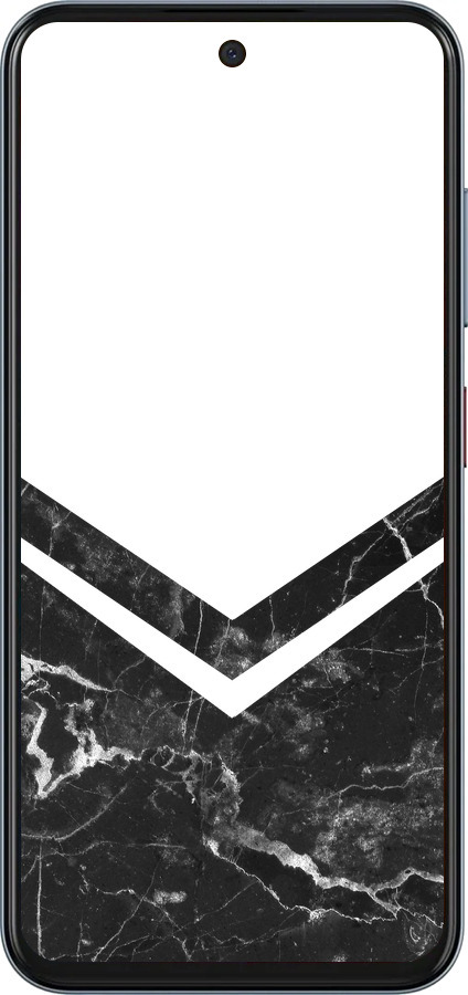 Силиконовый чехол Мраморный шеврон для ZTE Nubia V70 - 5570u-4083 изображение 