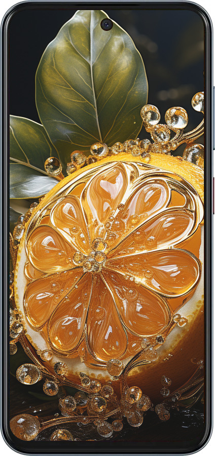 Силіконовий чехол Лимон для ZTE Nubia V70 - 5647u-4083 изображение 