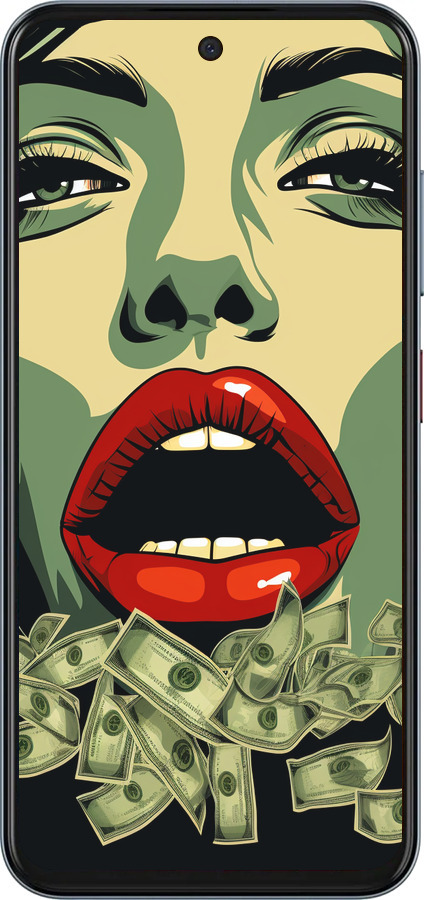 Силиконовый чехол Big money 2 для ZTE Nubia V70 - 5668u-4083 изображение 