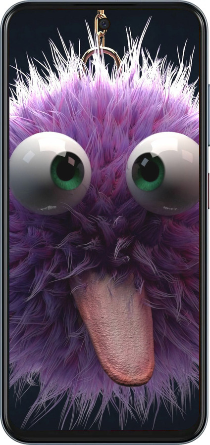 Силиконовый чехол Пушистик для ZTE Nubia V70 - 6017u-4083 изображение 