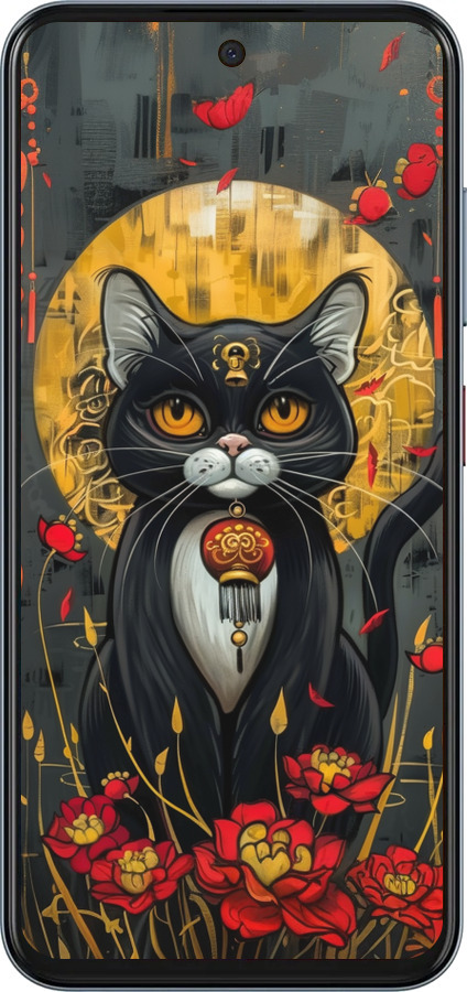 Силиконовый чехол China Cat для ZTE Nubia V70 - 6134u-4083 изображение 