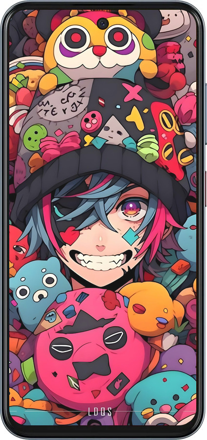 Силиконовый чехол Аниме парень для ZTE Nubia V70 - 6317u-4083 изображение 