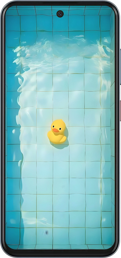 Силіконовий чехол Каченя для ZTE Nubia V70 - 6323u-4083 изображение 