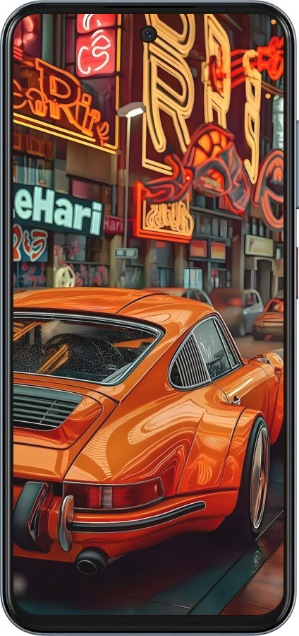 Силиконовый чехол Порше для ZTE Nubia V70 - 6334u-4083 изображение 