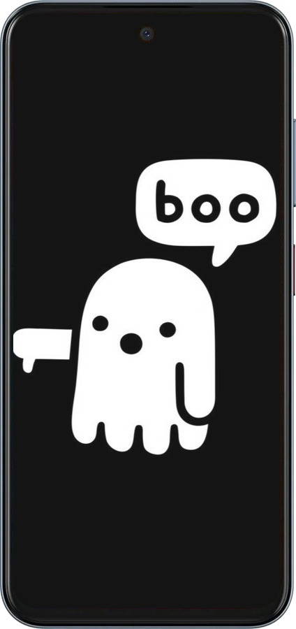 Силиконовый чехол Призрак Неодобрения для ZTE Nubia V70 - 6431u-4083 изображение 